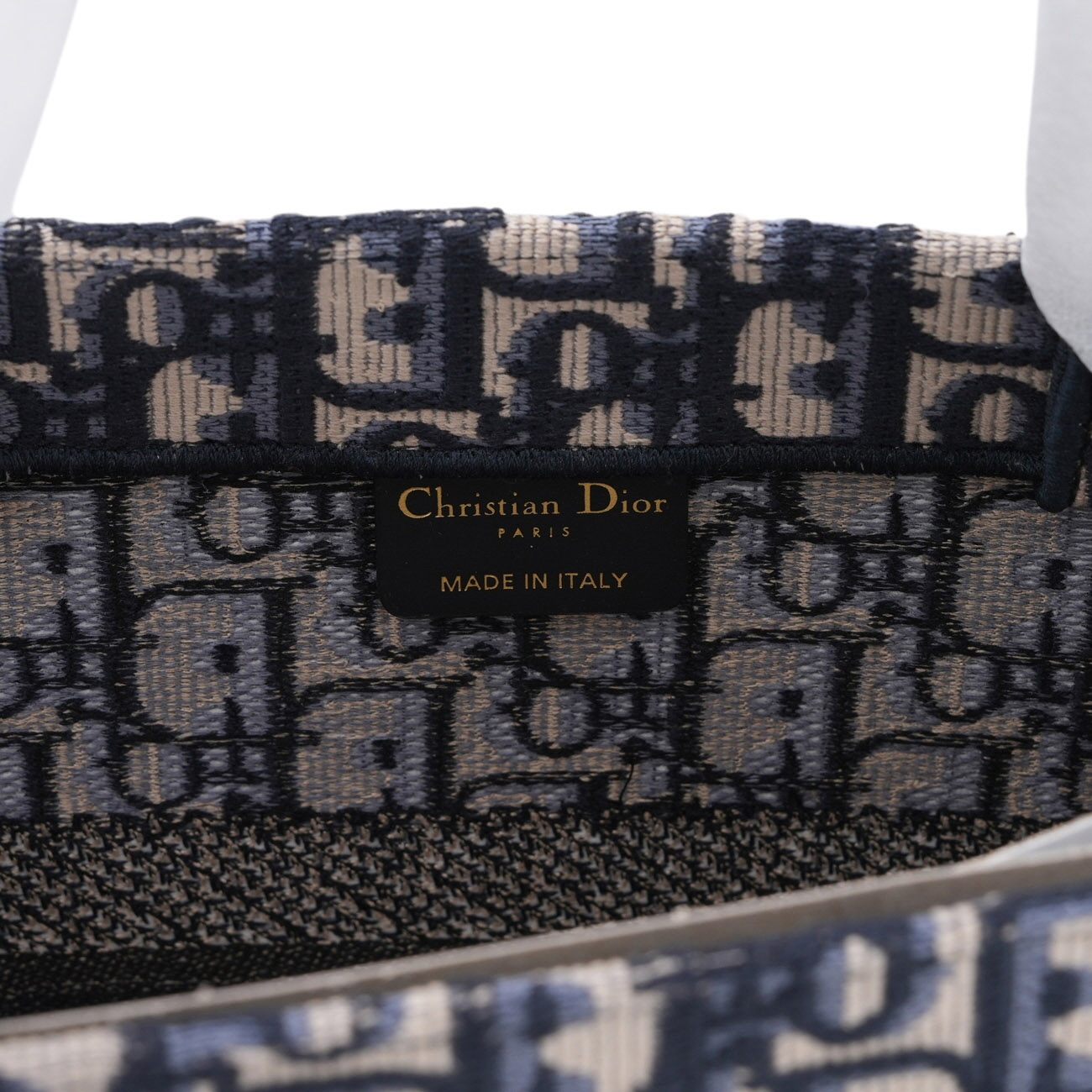 CHRISTIAN DIOR(USED)크리스찬디올 오블리크 북토트 미듐